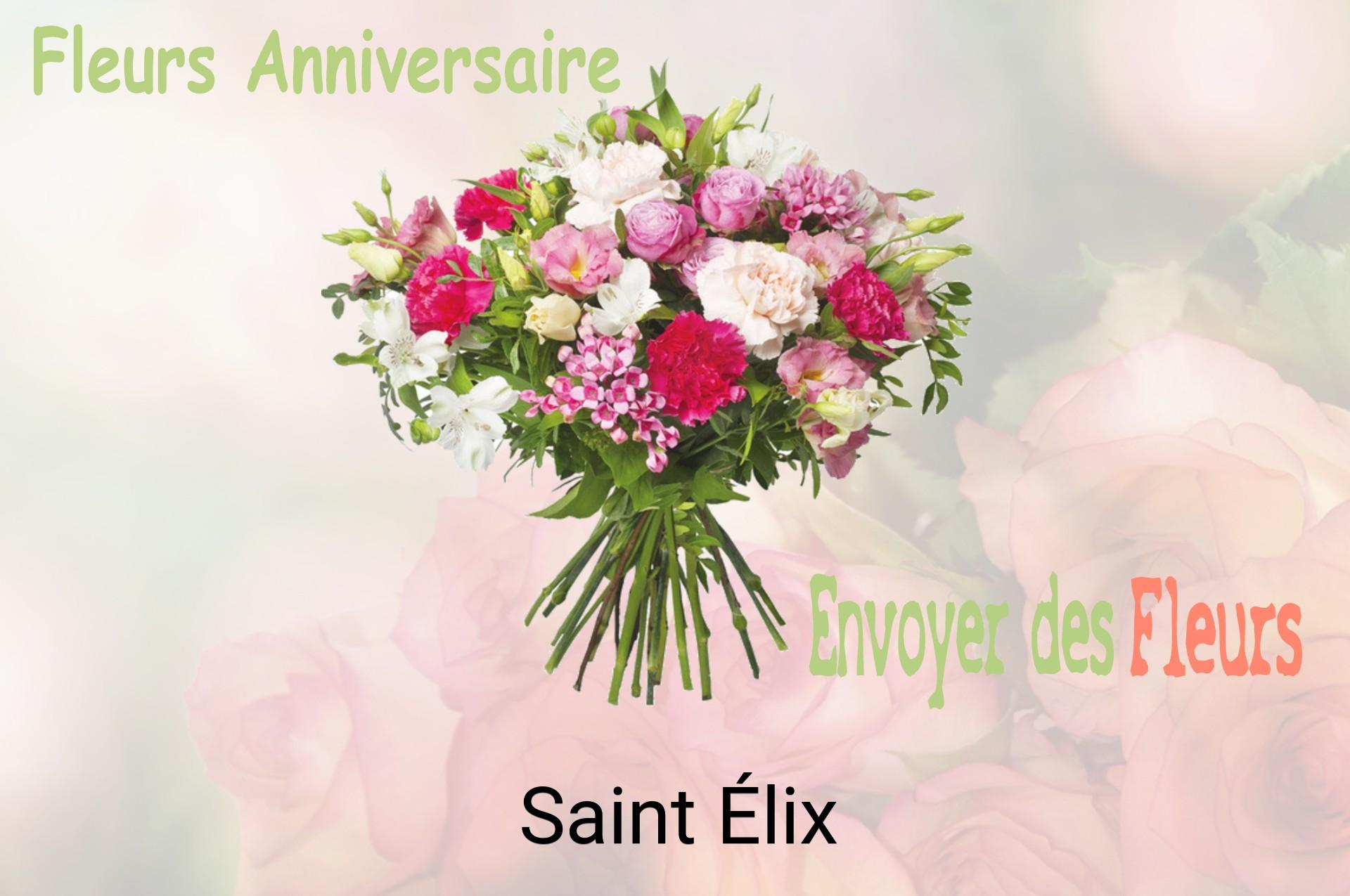Bouquet de fleurs d’anniversaire livré à Saint-Élix